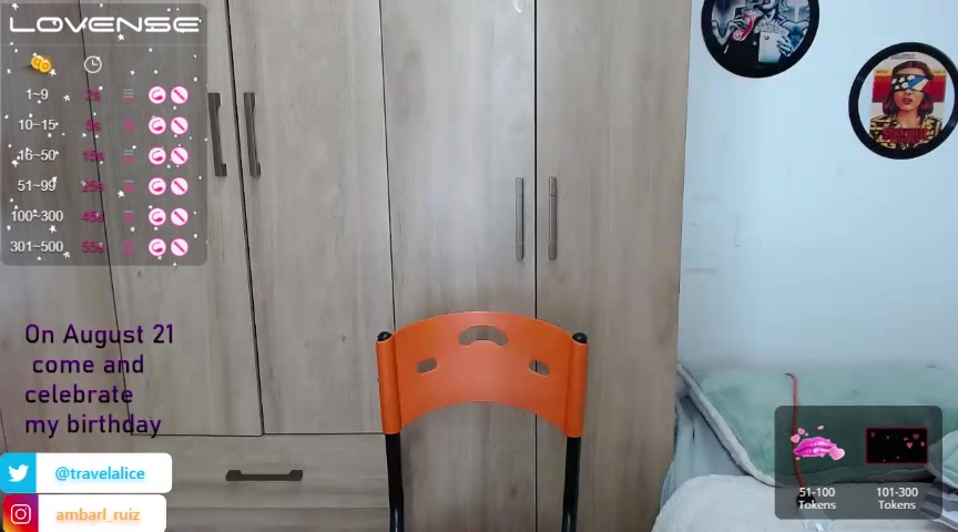 Watch ambar1__ recorded live streams from Stripchat on 2023/10/01, Cam Archive